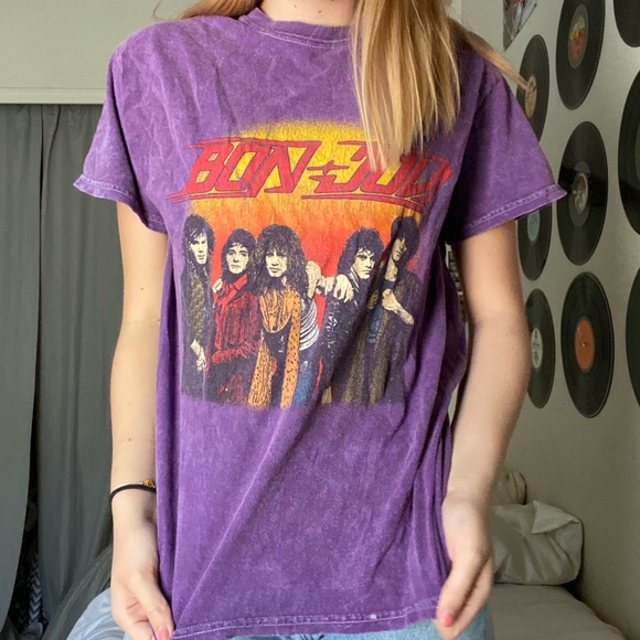 Bon jovi shirt forever 21 Clearance